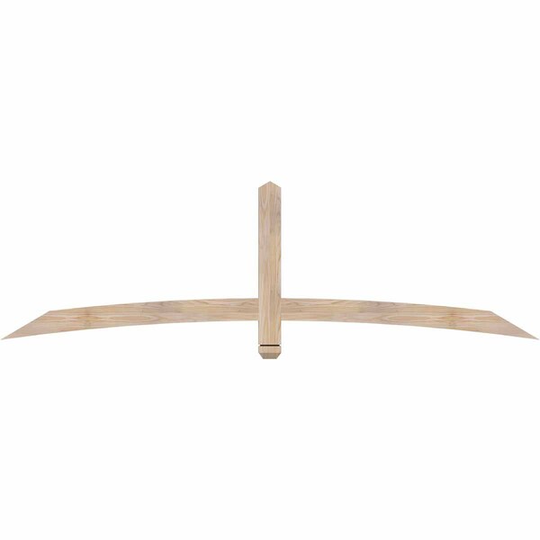 Ekena Millwork Bellingham Smooth Timber Gable Bracket, Douglas Fir, 84"W x 24"H x 1 1/2"D x 3 1/2"F, 7/12 Pitch GBW084X24X0204BEL00SDF - main